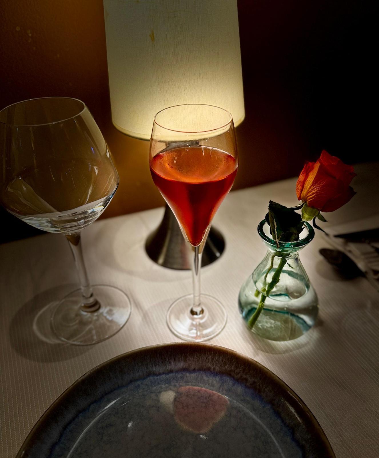 Menu du Chef avec accords Mets & Vins & boissons